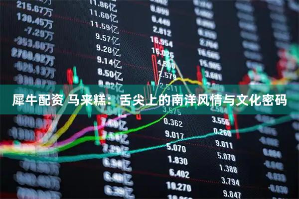 犀牛配资 马来糕：舌尖上的南洋风情与文化密码